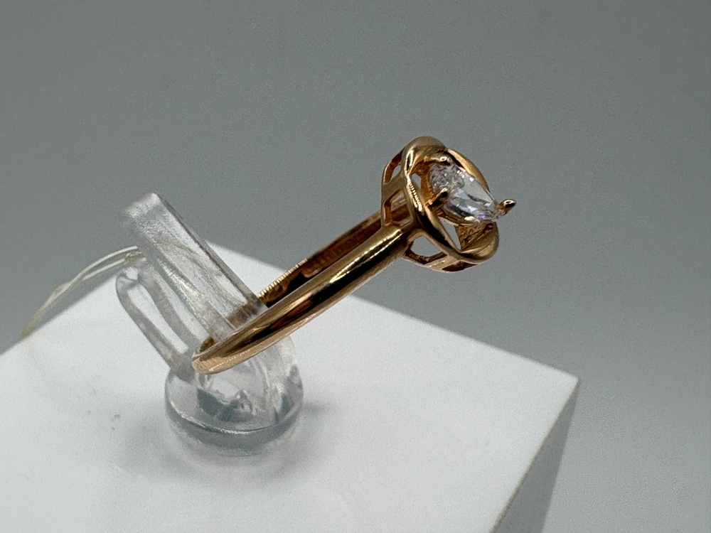 КОЛЬЦО С КАМНЕМ (Au 585)