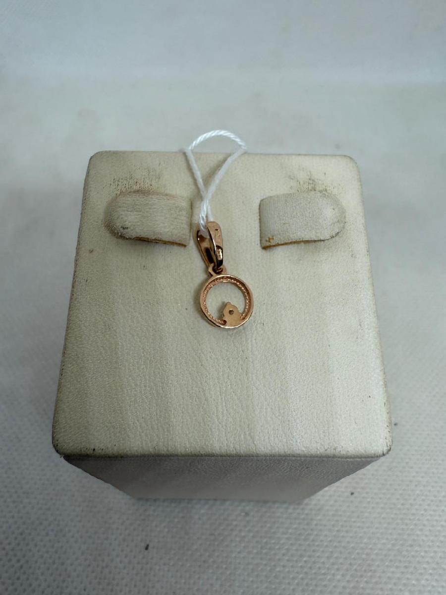 ПОДКМ585 ПОДВЕСКА С КАМНЕМ (Au 585)