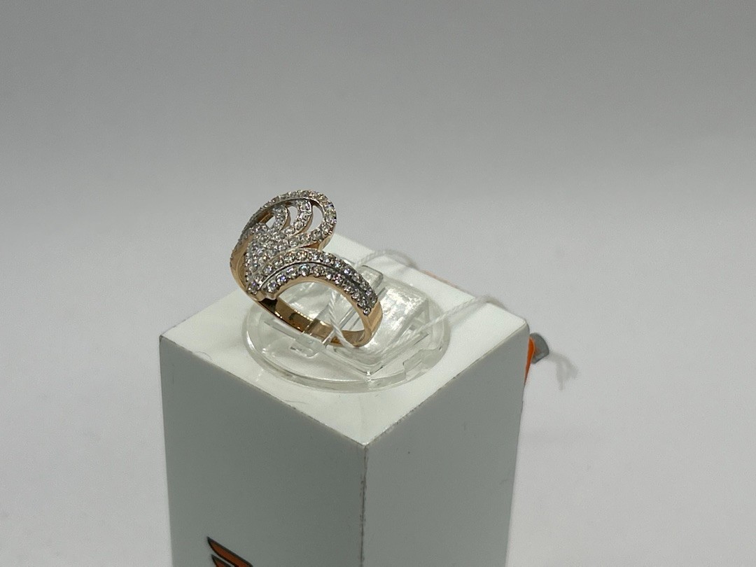 КОЛКМИ585 КОЛЬЦО С КАМНЯМИ (Au 585)