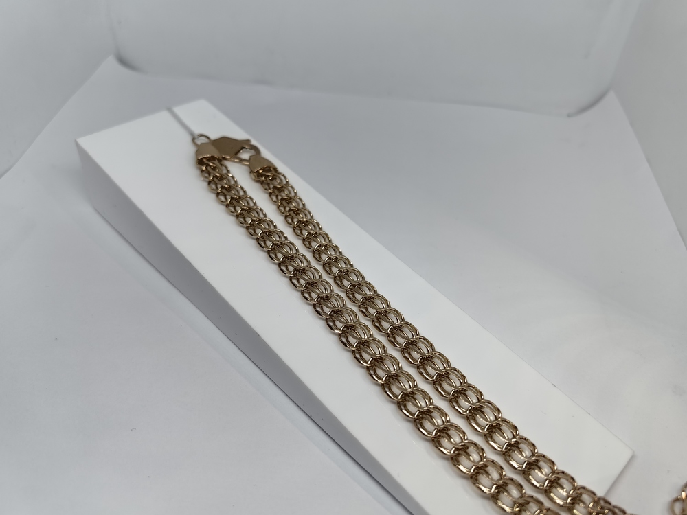 ЦЛИТ585 ЦЕПЬ ПОЛНОВЕСНАЯ Итальянка (Au 585)