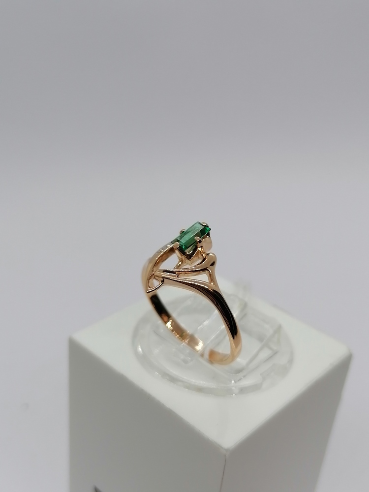 КОЛКМИ585 КОЛЬЦО С КАМНЯМИ (Au 585)