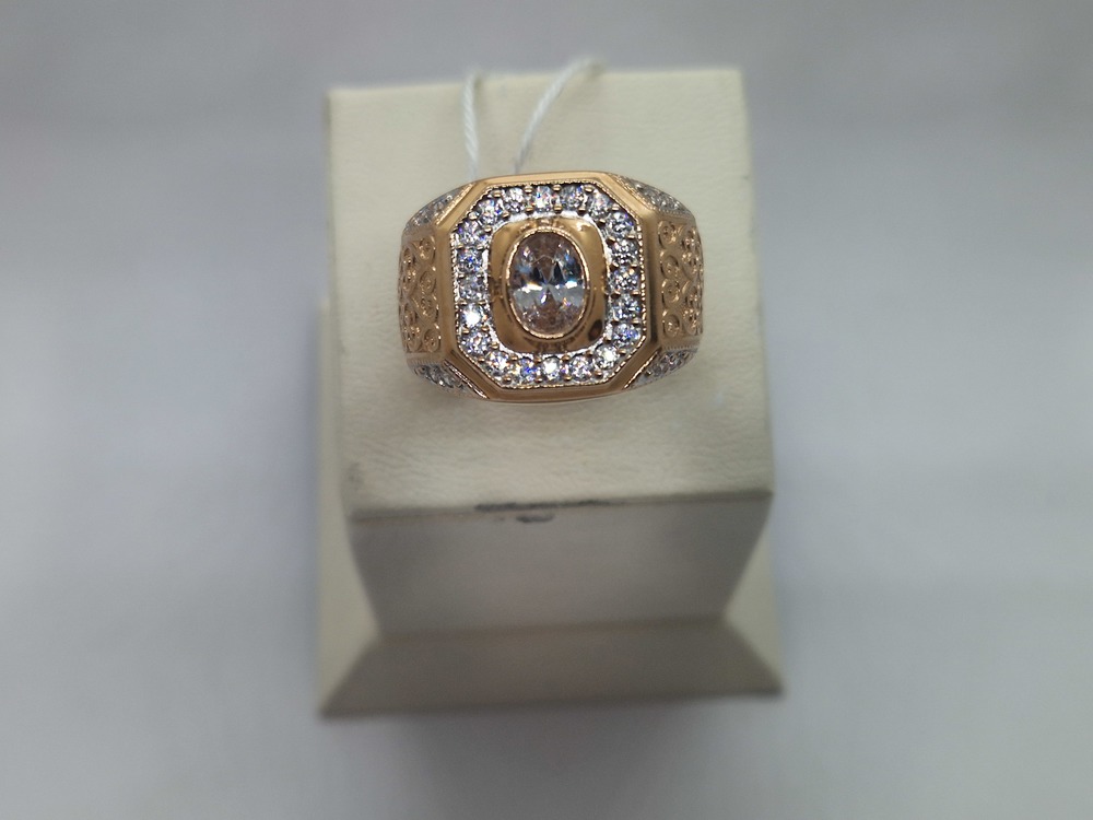 ПЕЧКМИ585 ПЕЧАТКА С КАМНЯМИ (Au 585)