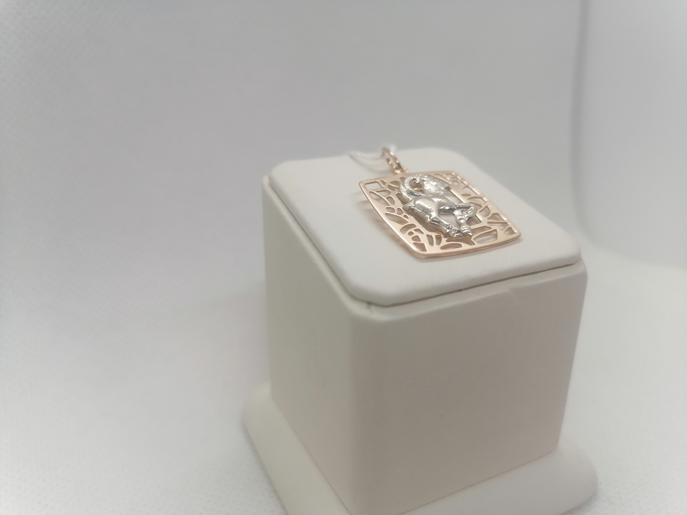 ПОДВЕСКА ЗНАК ЗОДИАКА КОЗЕРОГ Au 585