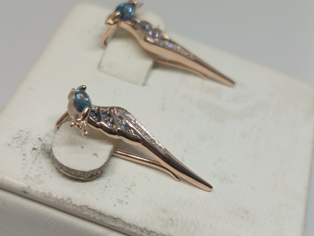 С СЕРЬГИ КАФФЫ (Au 585)