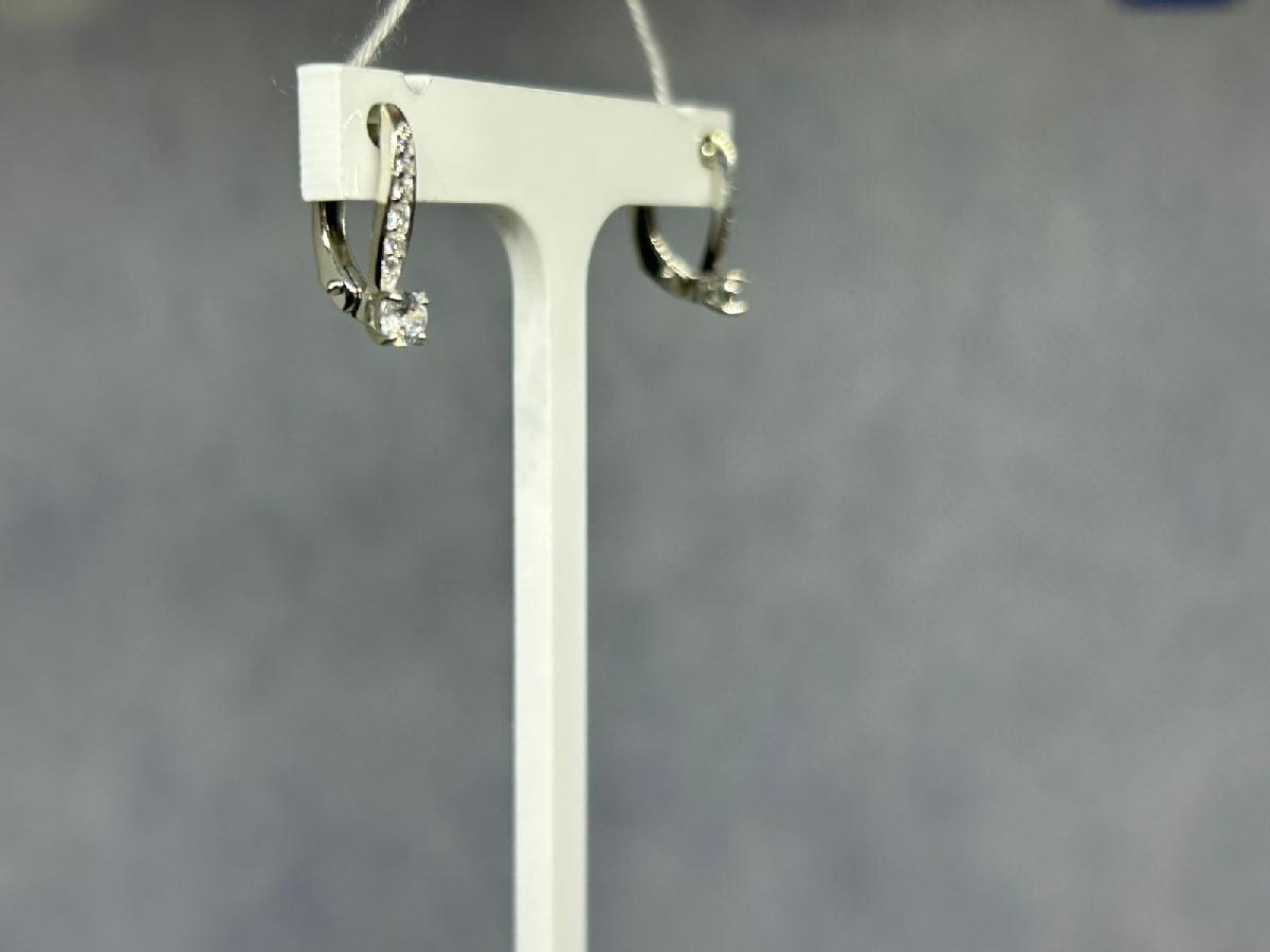 СКМИ585 СЕРЬГИ С КАМНЯМИ (Au 585)