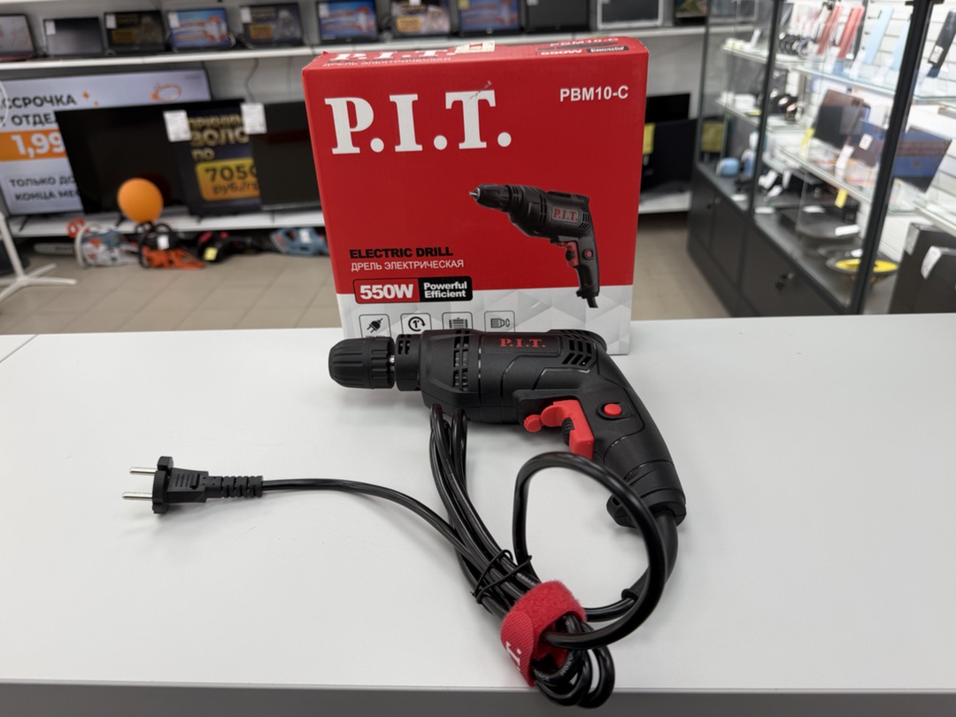 Дрель-безударная P.I.T. PBM10-C