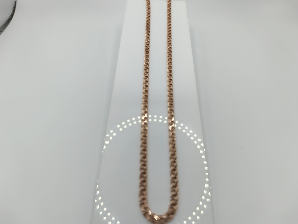 ЦЕПЬ ПУСТОТЕЛАЯ Бисмарк (Au 585)