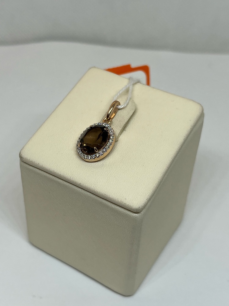 ПОДВЕСКА С КАМНЯМИ (Au 585)