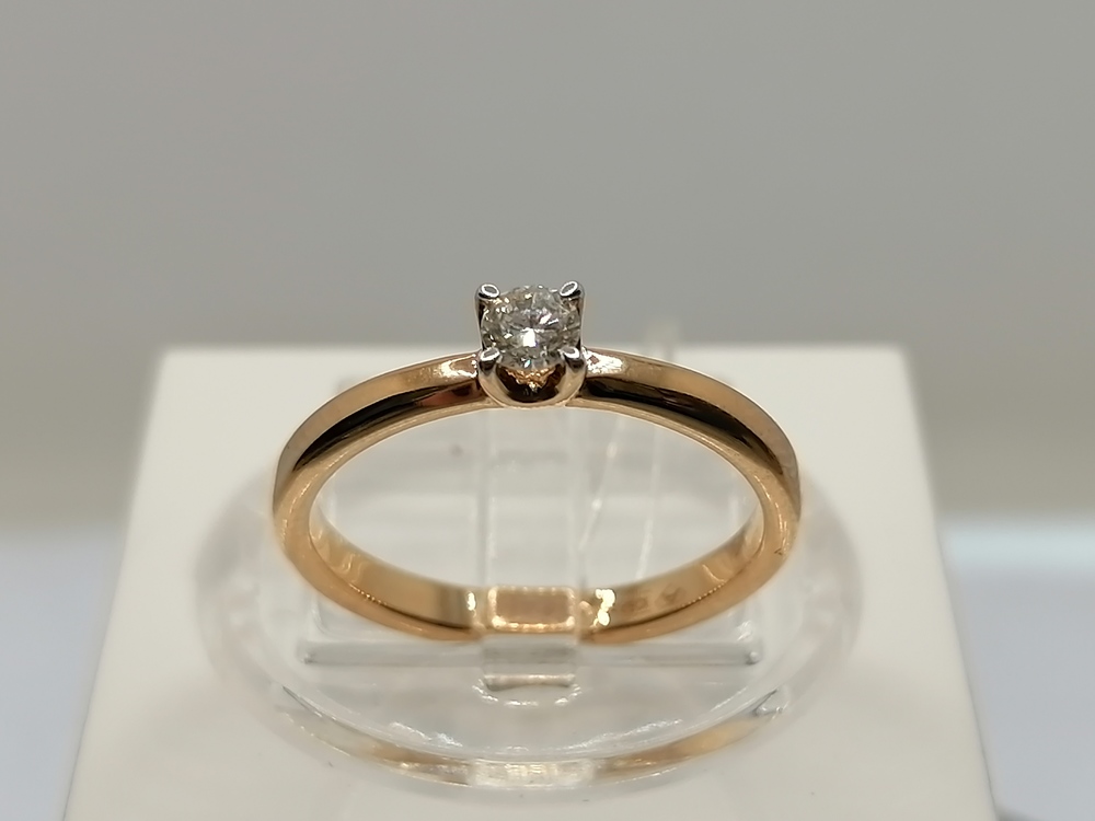 КОЛЬЦО БРИЛЛИАНТ (Au 585)