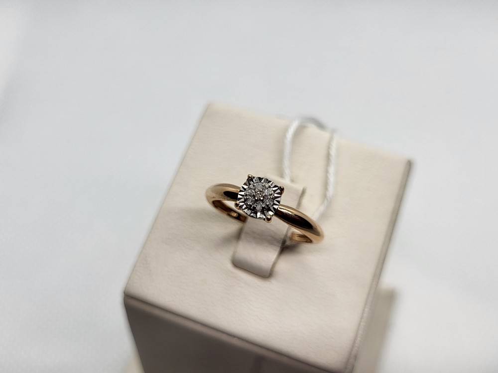 КОЛЬЦО БРИЛЛИАНТ Au 585