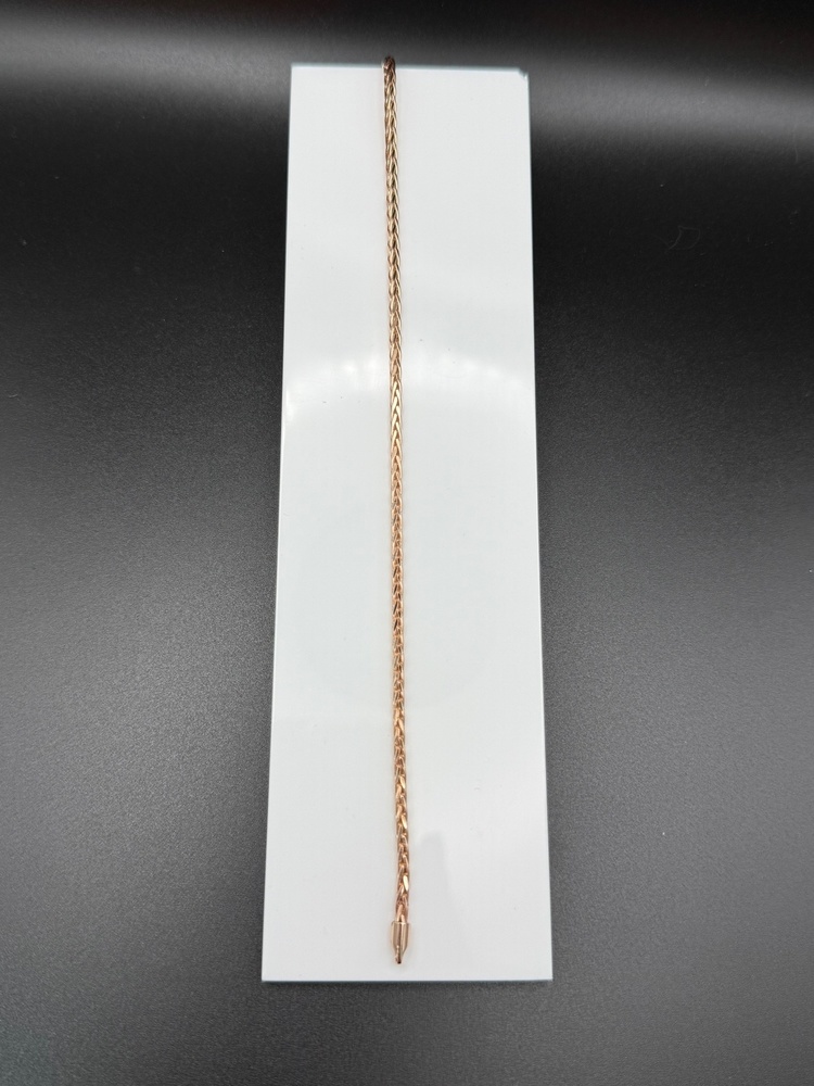 БРАСЛЕТ ПУСТОТЕЛЫЙ Колос (Au 585)