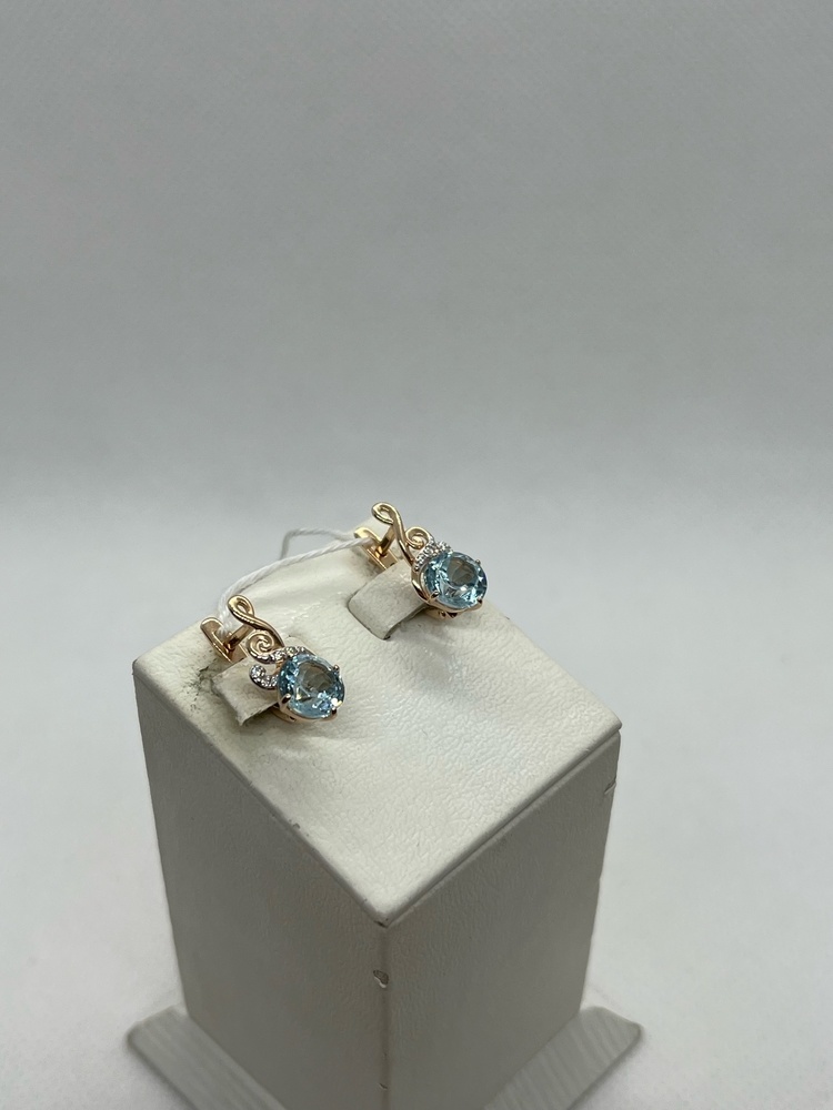 СКМИ585 СЕРЬГИ С КАМНЯМИ (Au 585) СКМИ585 СЕРЬГИ С КАМНЯМИ (Au 585)