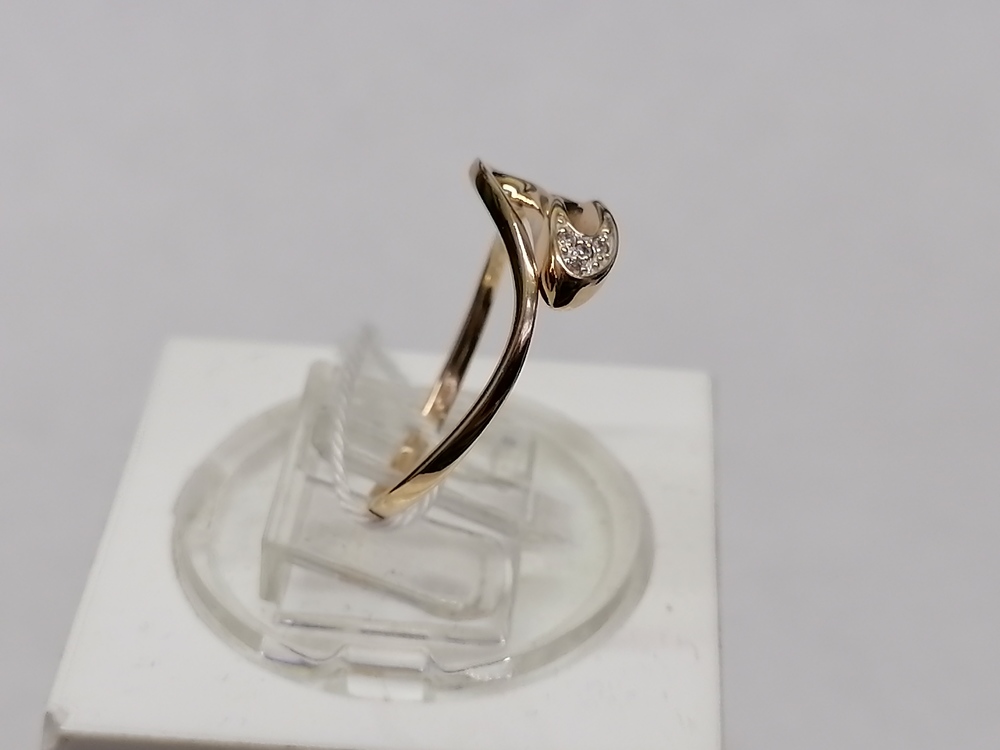 КОЛКМИ585 КОЛЬЦО С КАМНЯМИ (Au 585)