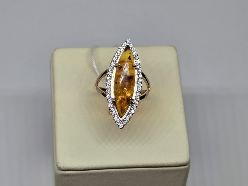 КОЛКМИ585 КОЛЬЦО С КАМНЯМИ (Au 585) КОЛКМИ585 КОЛЬЦО С КАМНЯМИ (Au 585)