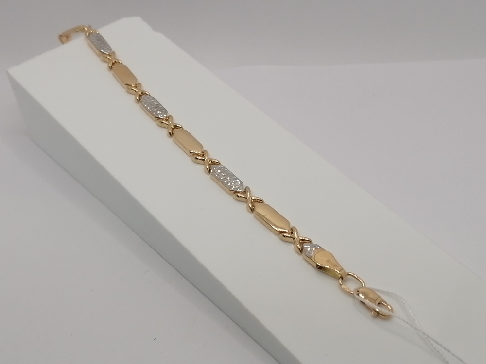 А 023090 БРАСЛЕТ ПУСТОТЕЛЫЙ (Au 585)