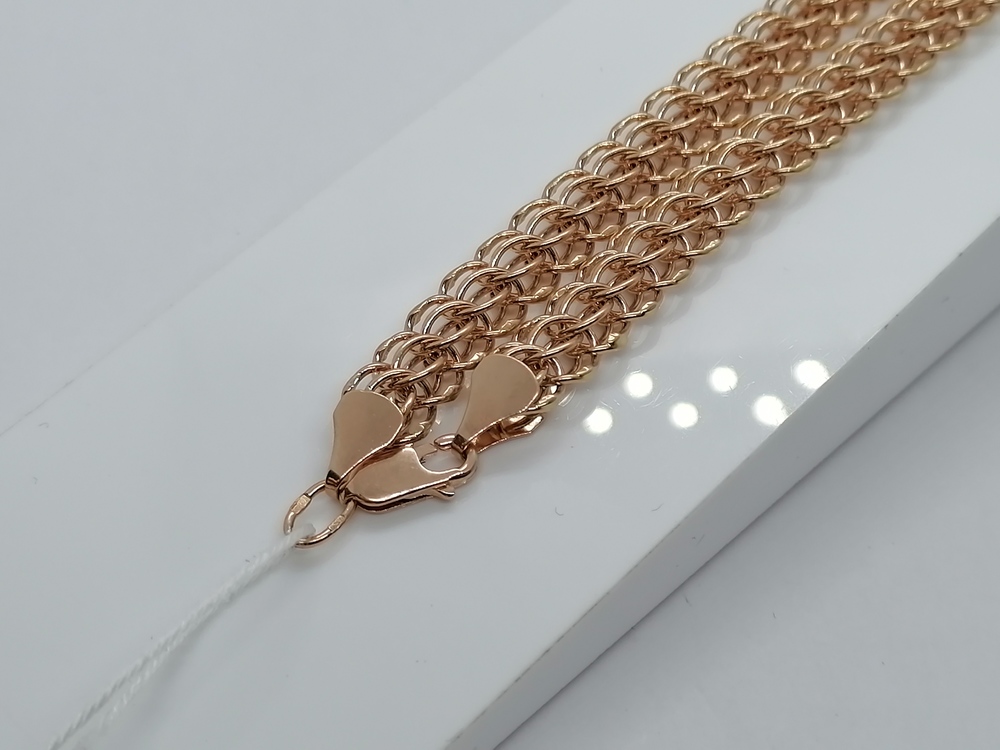 ЦЛИТ585 ЦЕПЬ ПОЛНОВЕСНАЯ Итальянка (Au 585)