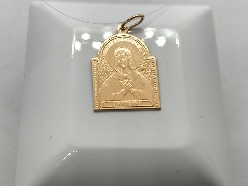 ПОДВЕСКА ИКОНА без камня (Au 585)