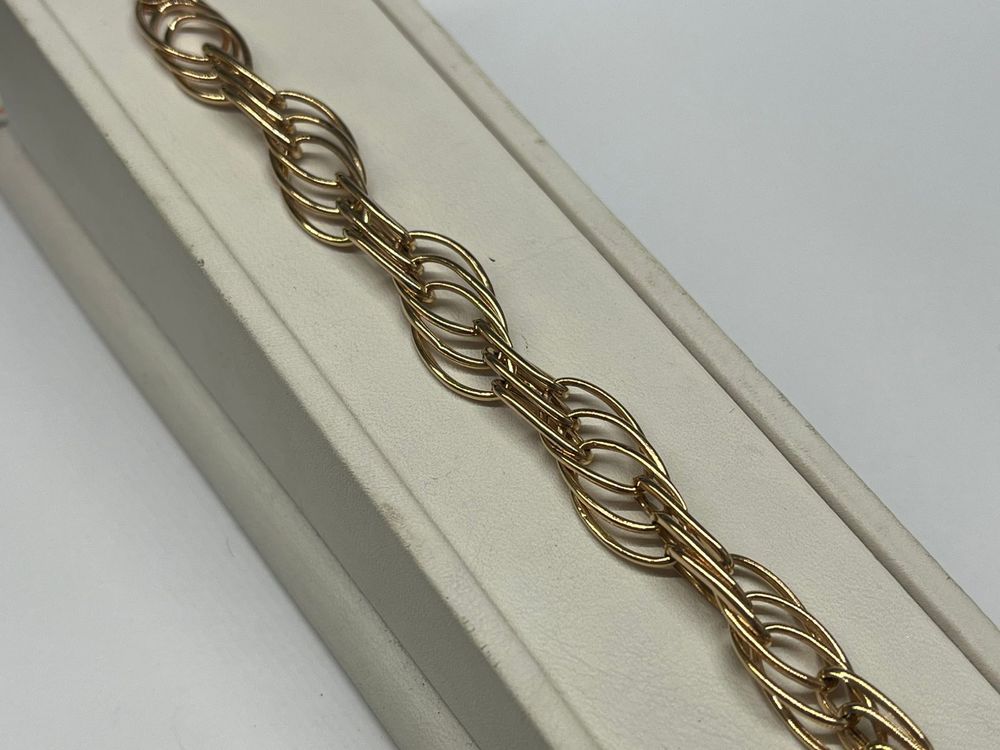 БРАСЛЕТ ПУСТОТЕЛЫЙ Фантазия Au 585