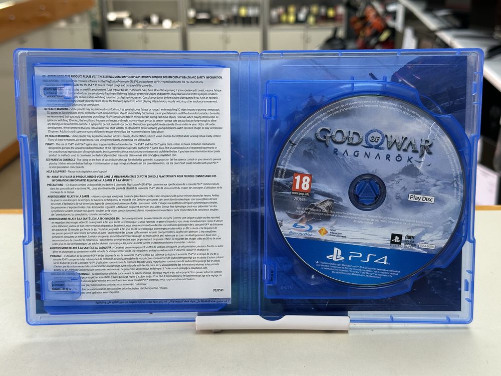 Игра Playstation 4 God of War Ragnarok