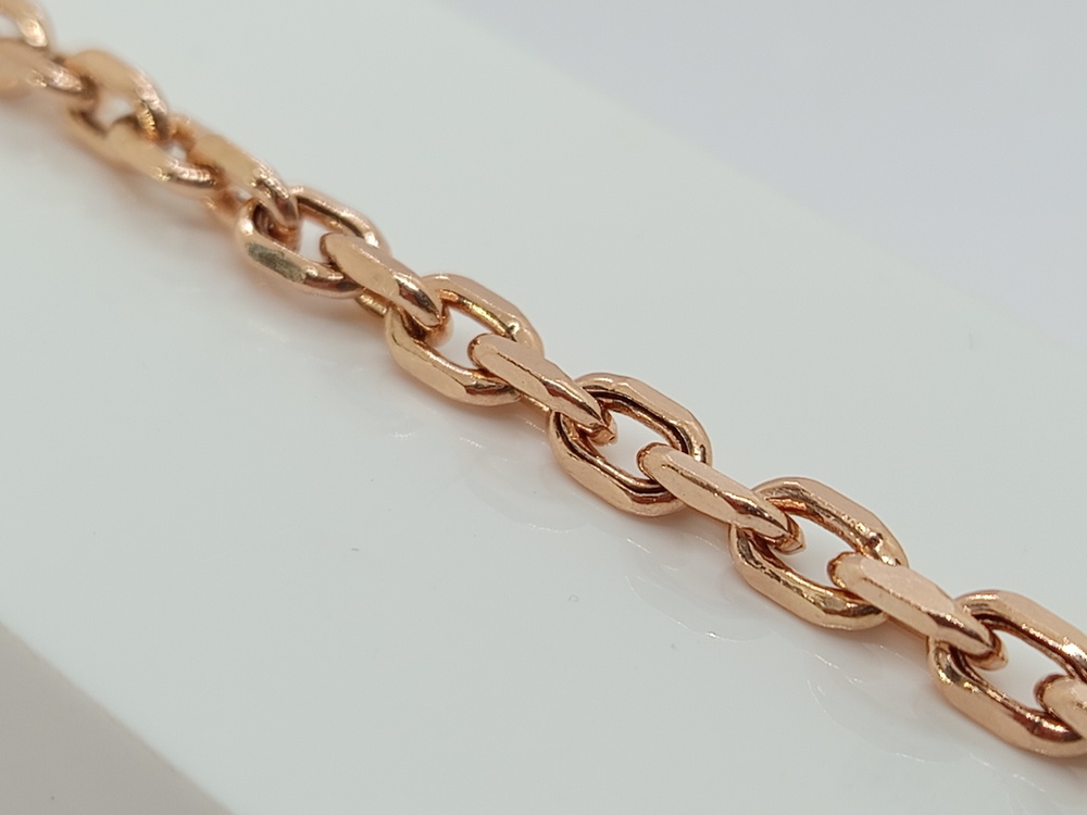 620715025 БРАСЛЕТ ПУСТОТЕЛЫЙ Якорное (Au 585)