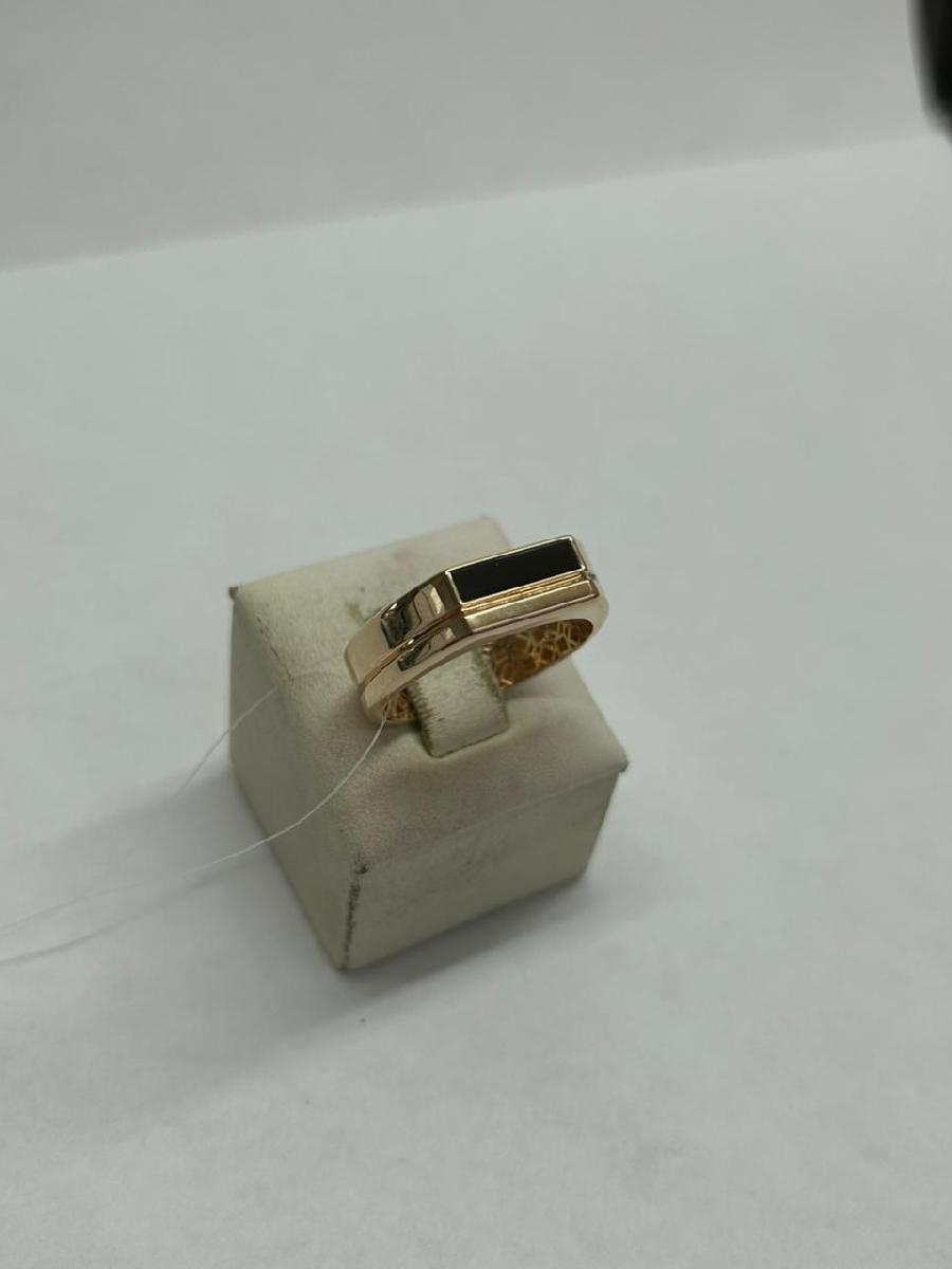 КОЛЬЦО ПЕЧАТКА с камнем (Au 585)