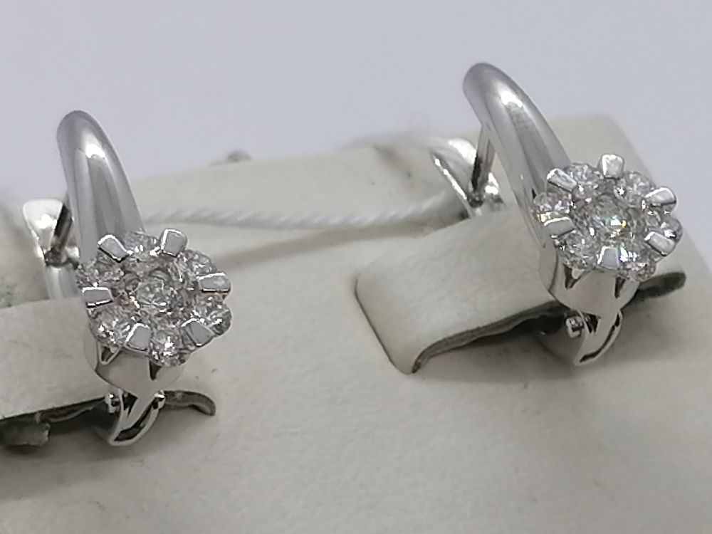 СЕРЬГИ БРИЛЛИАНТ (Au 585)