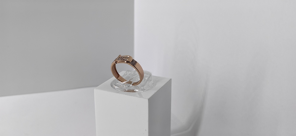 КОЛКМИ585 КОЛЬЦО С КАМНЯМИ (Au 585)