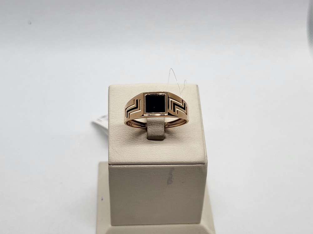 ПЕЧАТКА С КАМНЕМ (Au 585)