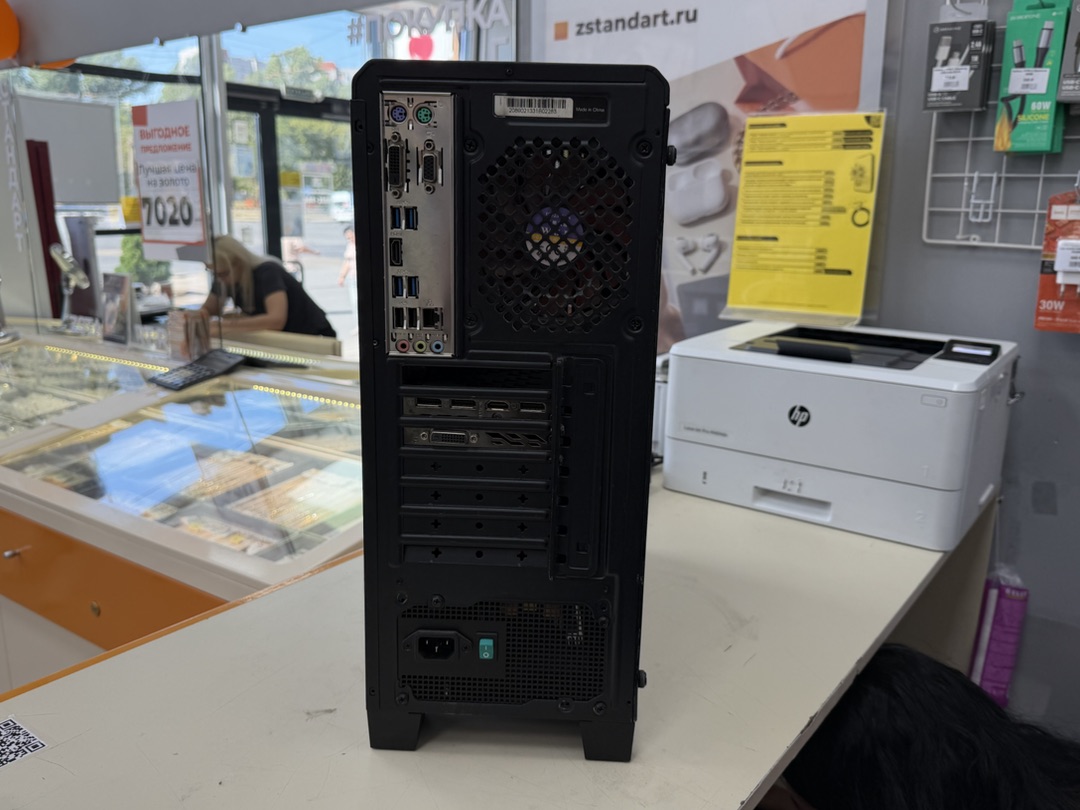 Системный блок ZALMAN; Core i5-6500, GeForce GTX 1660, 4 Гб, 500 Гб, 500 Гб