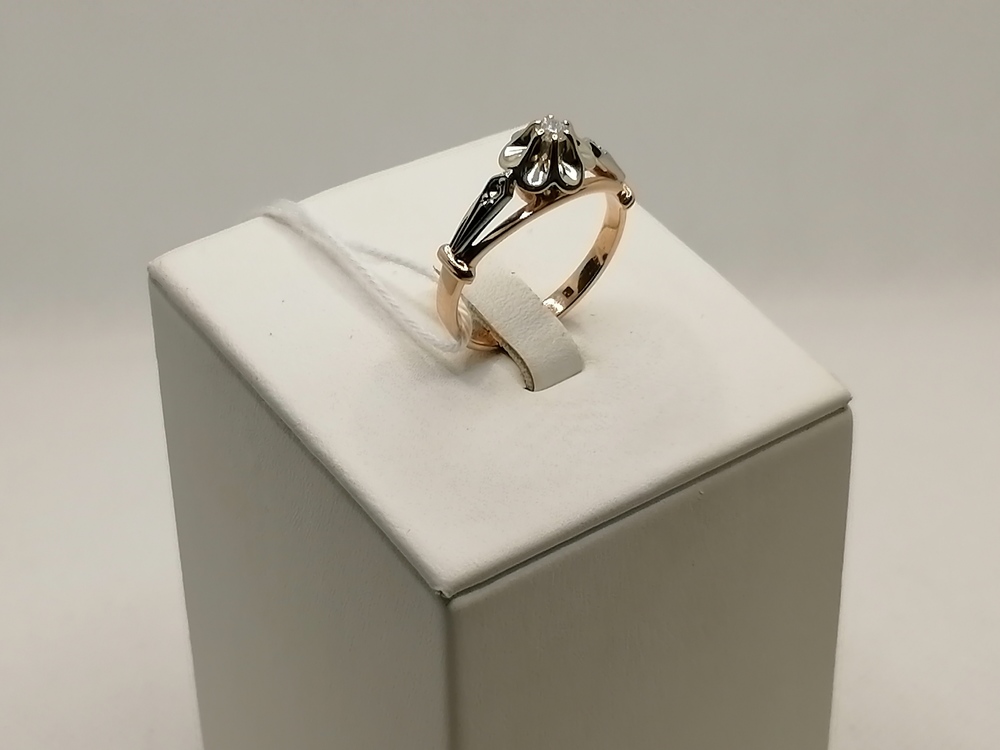 КОЛЬЦО БРИЛЛИАНТ Au 585