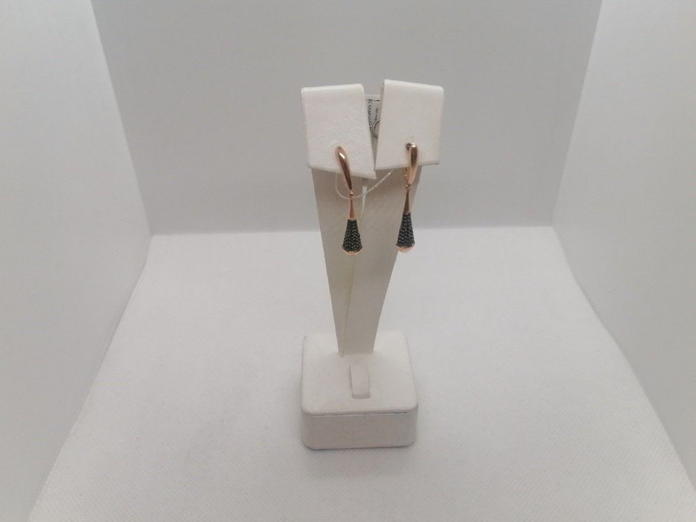 СЕРЬГИ С КАМНЯМИ (Au 585)