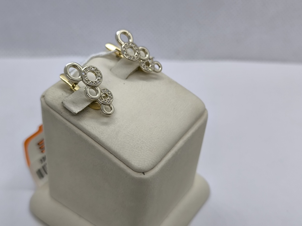 СЕРЬГИ С КАМНЯМИ (Au 585)