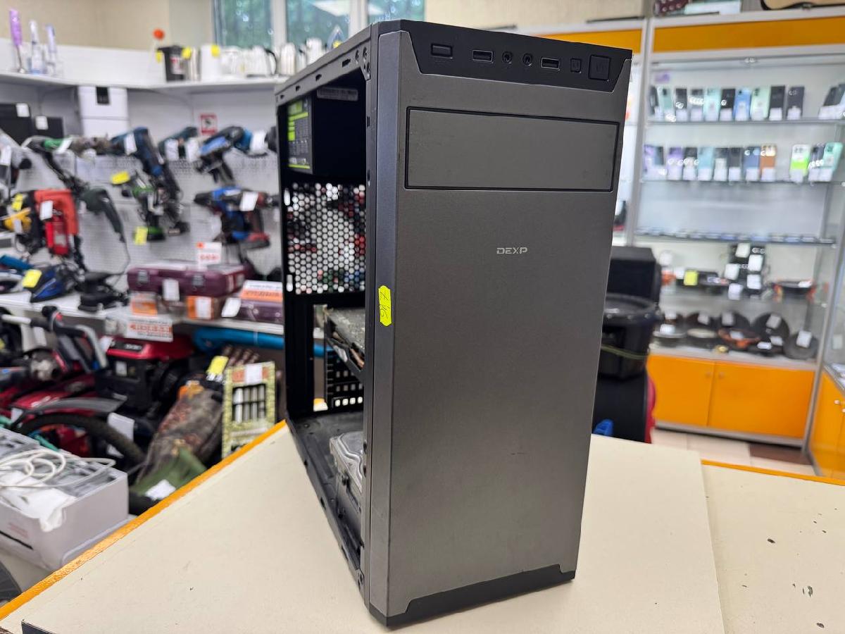Системный блок DEXP .; Core i3-8100, Radeon R9 200 Series, 8 Гб, 128 Гб, 1 Tb