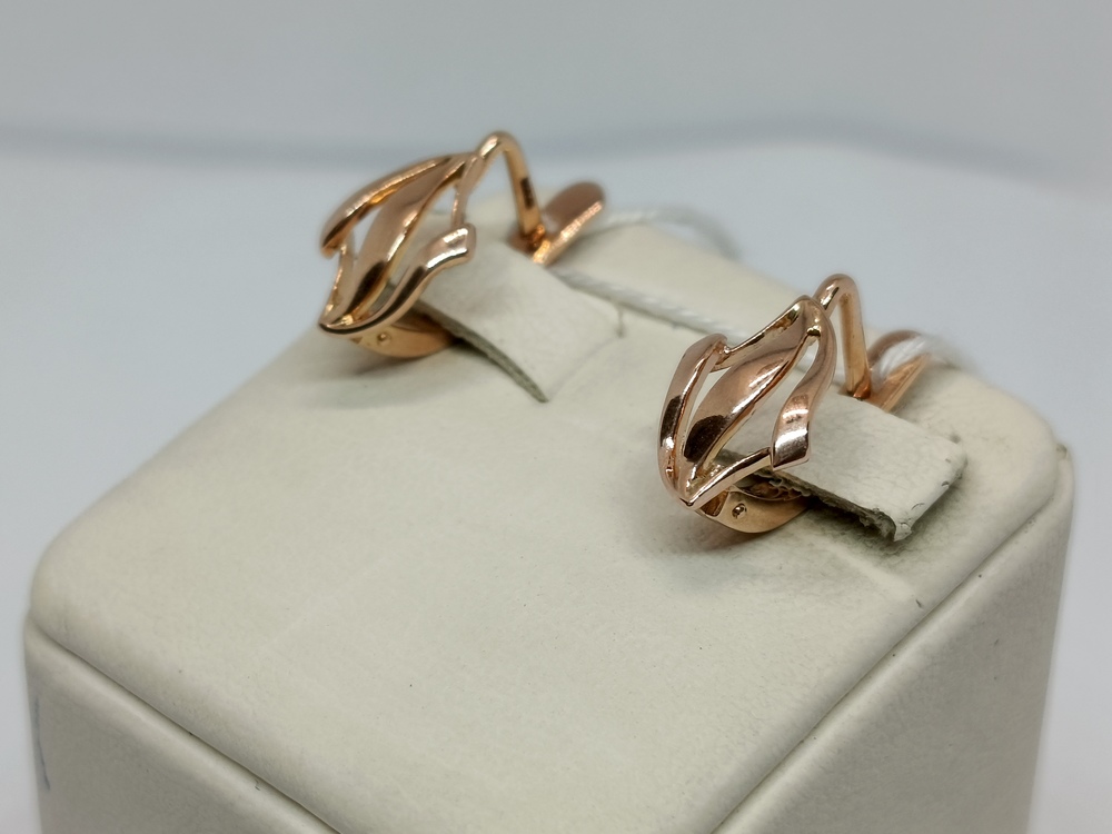 СЕРЬГИ БЕЗ КАМНЯ (Au 583)