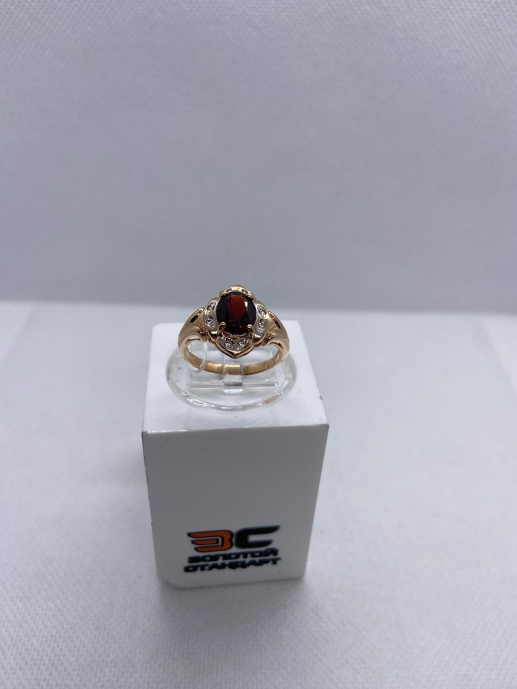 КОЛКМИ585 КОЛЬЦО С КАМНЯМИ (Au 585)