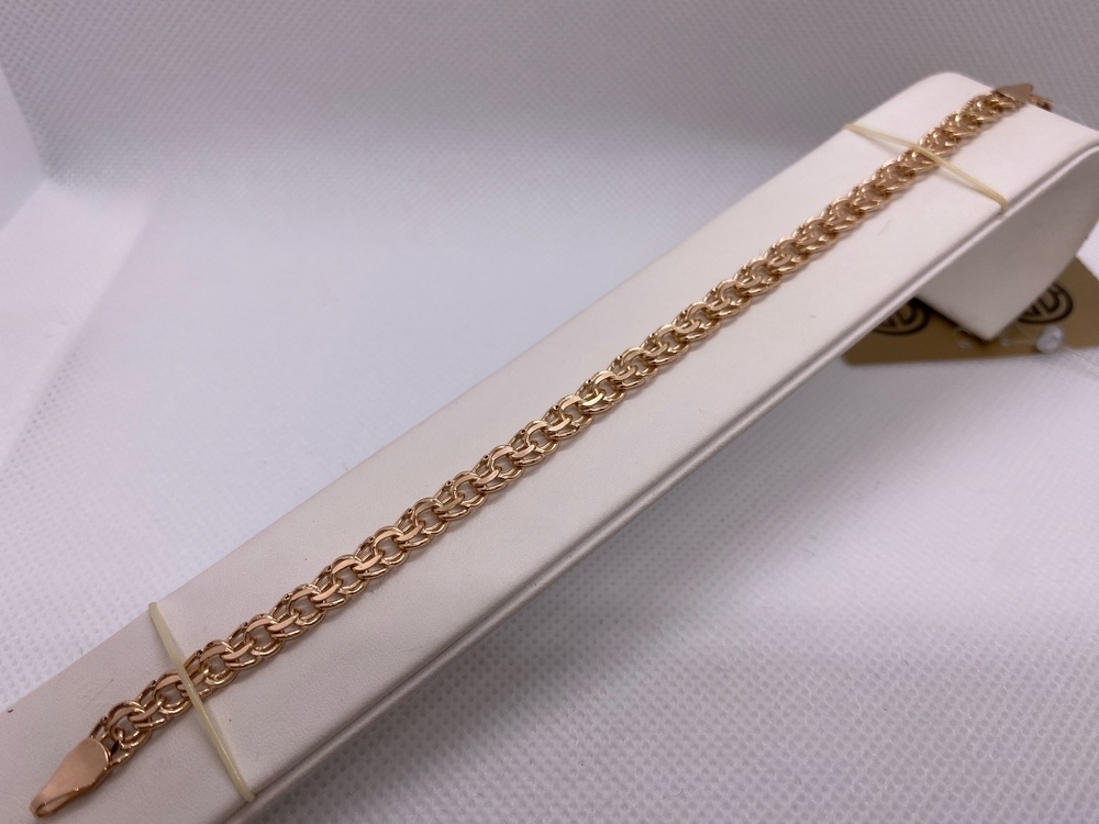 670008023 БРАСЛЕТ ПУСТОТЕЛЫЙ Бисмарк (Au 585)