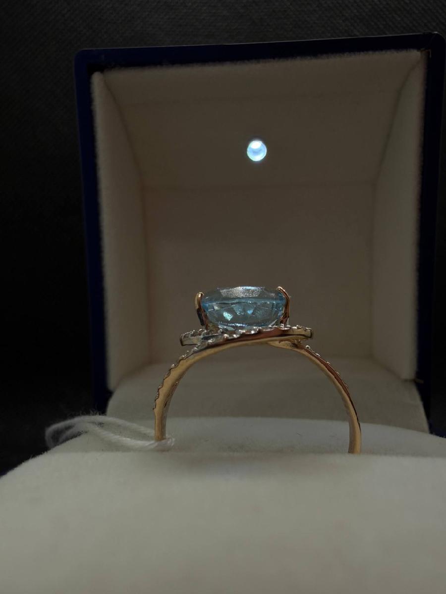 КОЛКМИ585 КОЛЬЦО С КАМНЯМИ (Au 585)