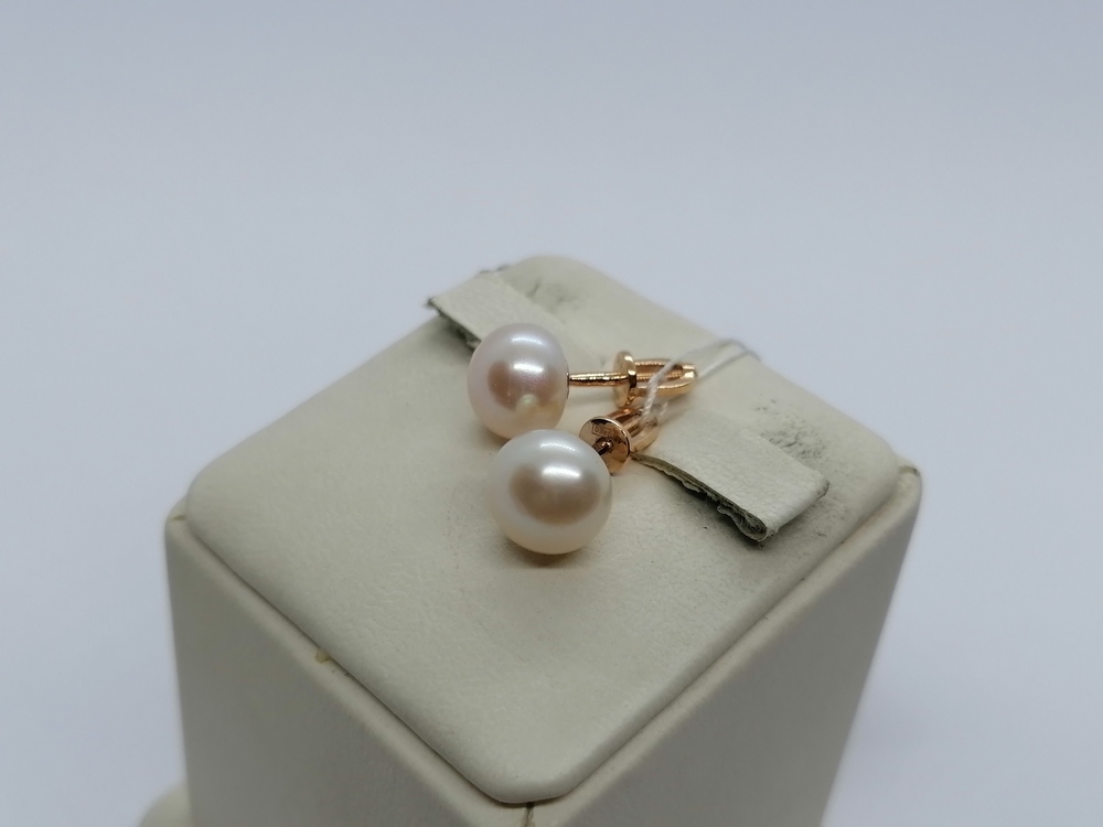 СПУС585 СЕРЬГИ ПУСЕТЫ (Au 585)