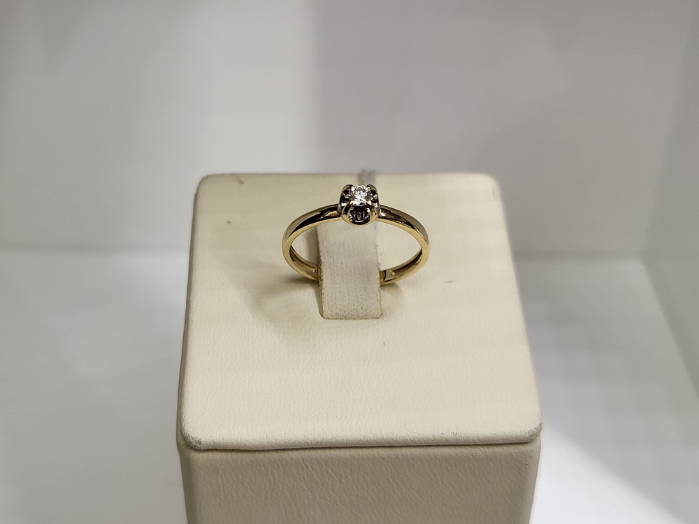 КОЛЬЦО БРИЛЛИАНТ Au 585