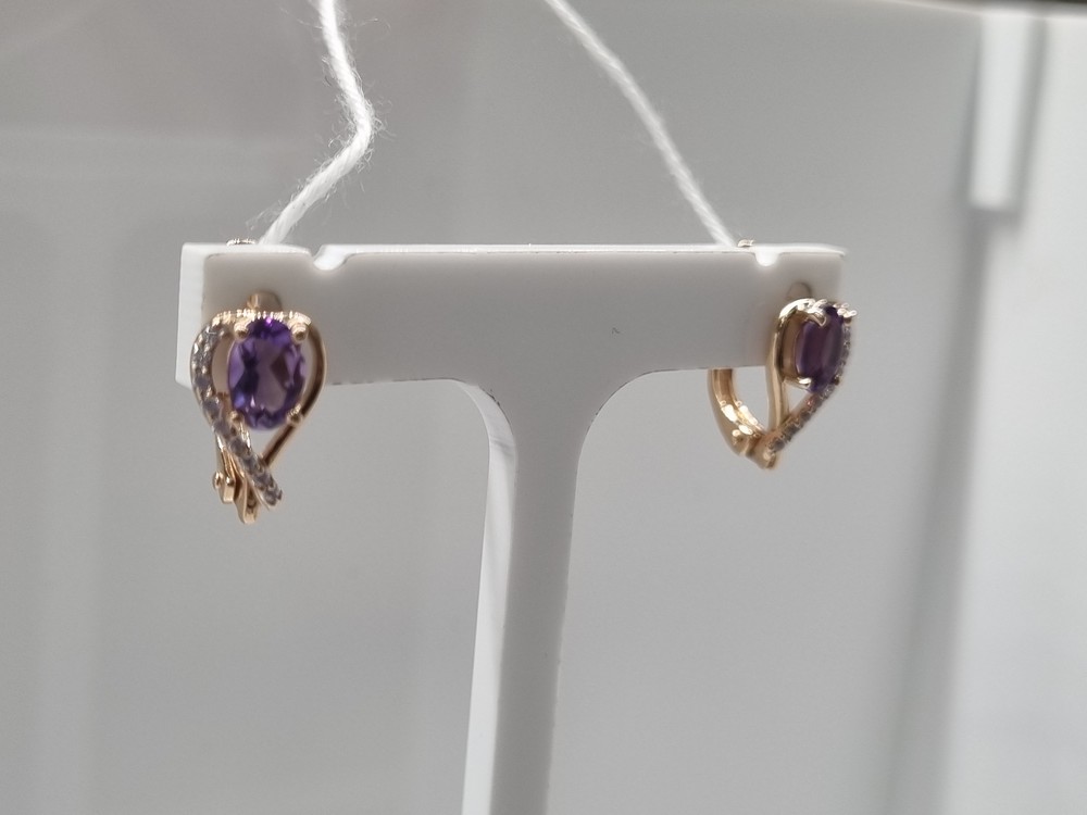 СКМИ585 СЕРЬГИ С КАМНЯМИ (Au 585) СКМИ585 СЕРЬГИ С КАМНЯМИ (Au 585)