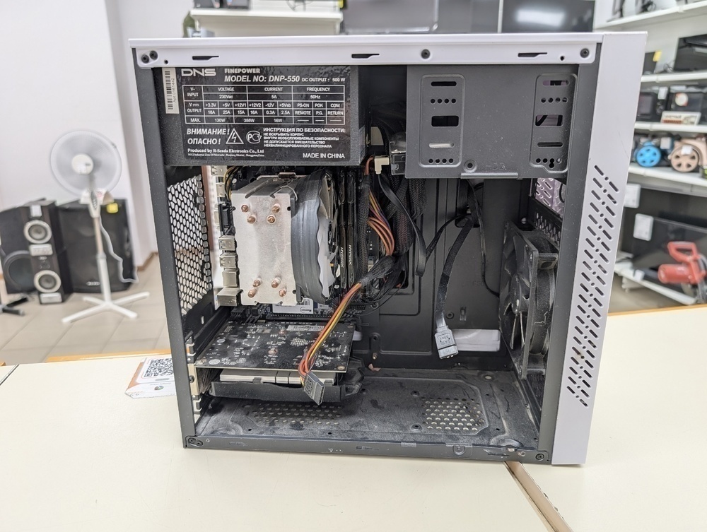 Системный блок Ginzzu ,; Core i7-3770K, Radeon RX 550, 16 Гб, Нет, 150 Гб