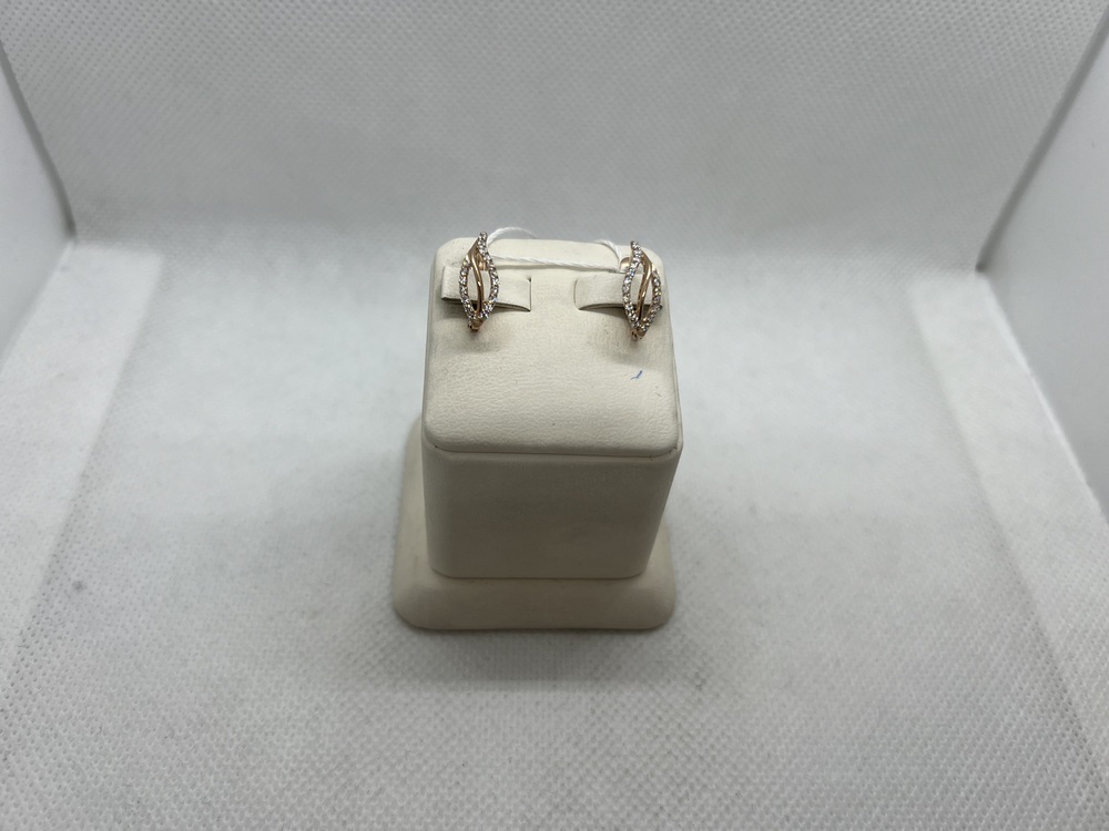 СЕРЬГИ С КАМНЯМИ (Au 585)