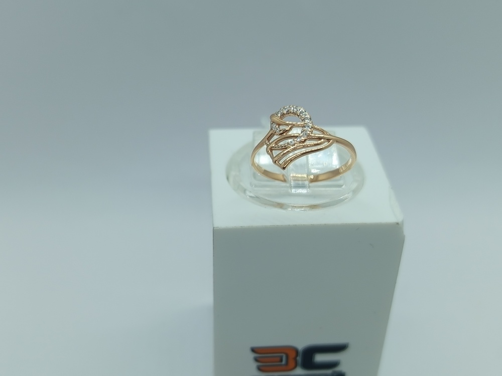 КОЛКМИ585 КОЛЬЦО С КАМНЯМИ (Au 585)