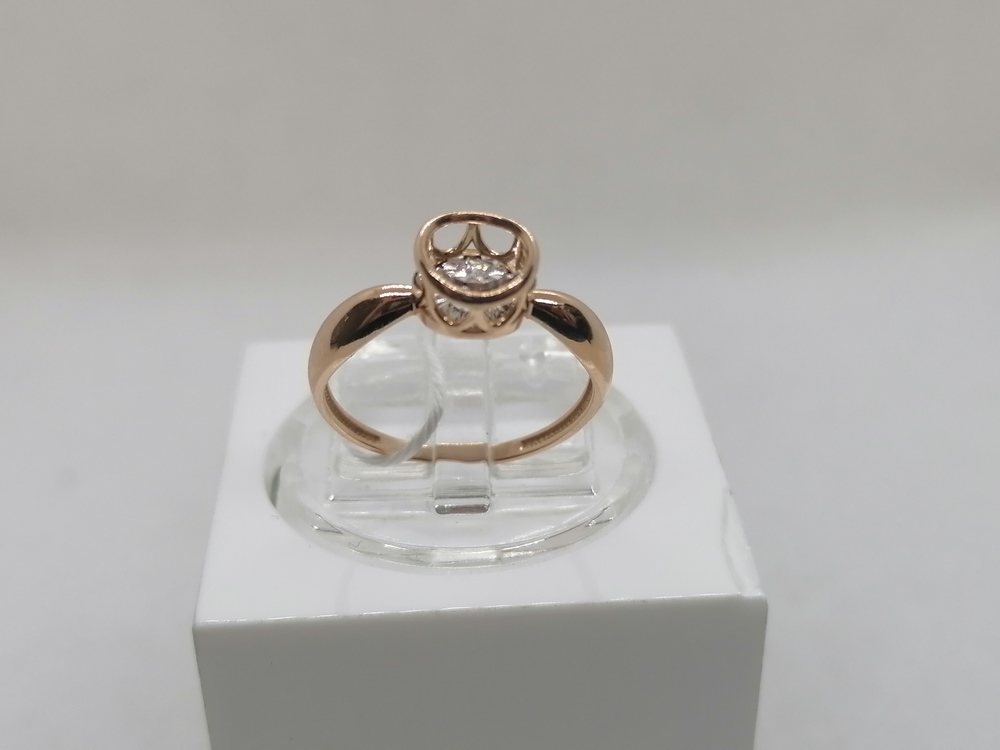 КОЛЬЦО БРИЛЛИАНТ Au 585