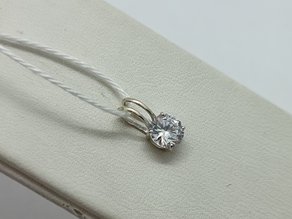 ПОДКМ585 ПОДВЕСКА С КАМНЕМ (Au 585)