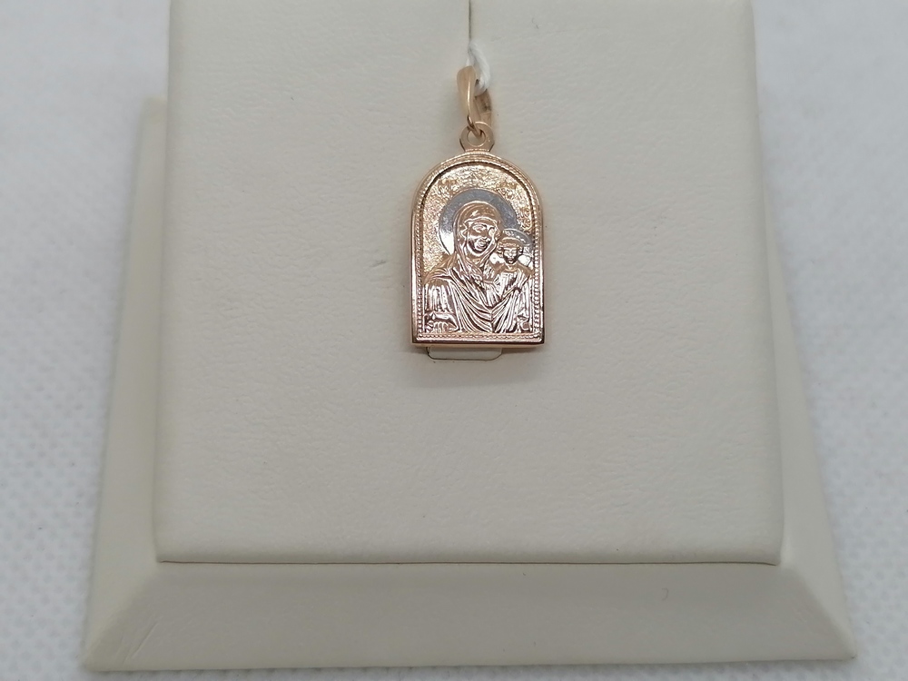 ПОДИБК585 ПОДВЕСКА ИКОНА БЕЗ КАМНЯ (Au 585)