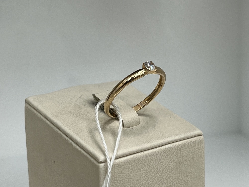 КОЛЬЦО С КАМНЕМ (Au 585)