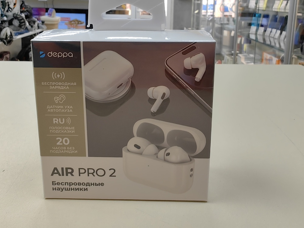 Наушники беспроводные Deppa 44167 Air Pro 2