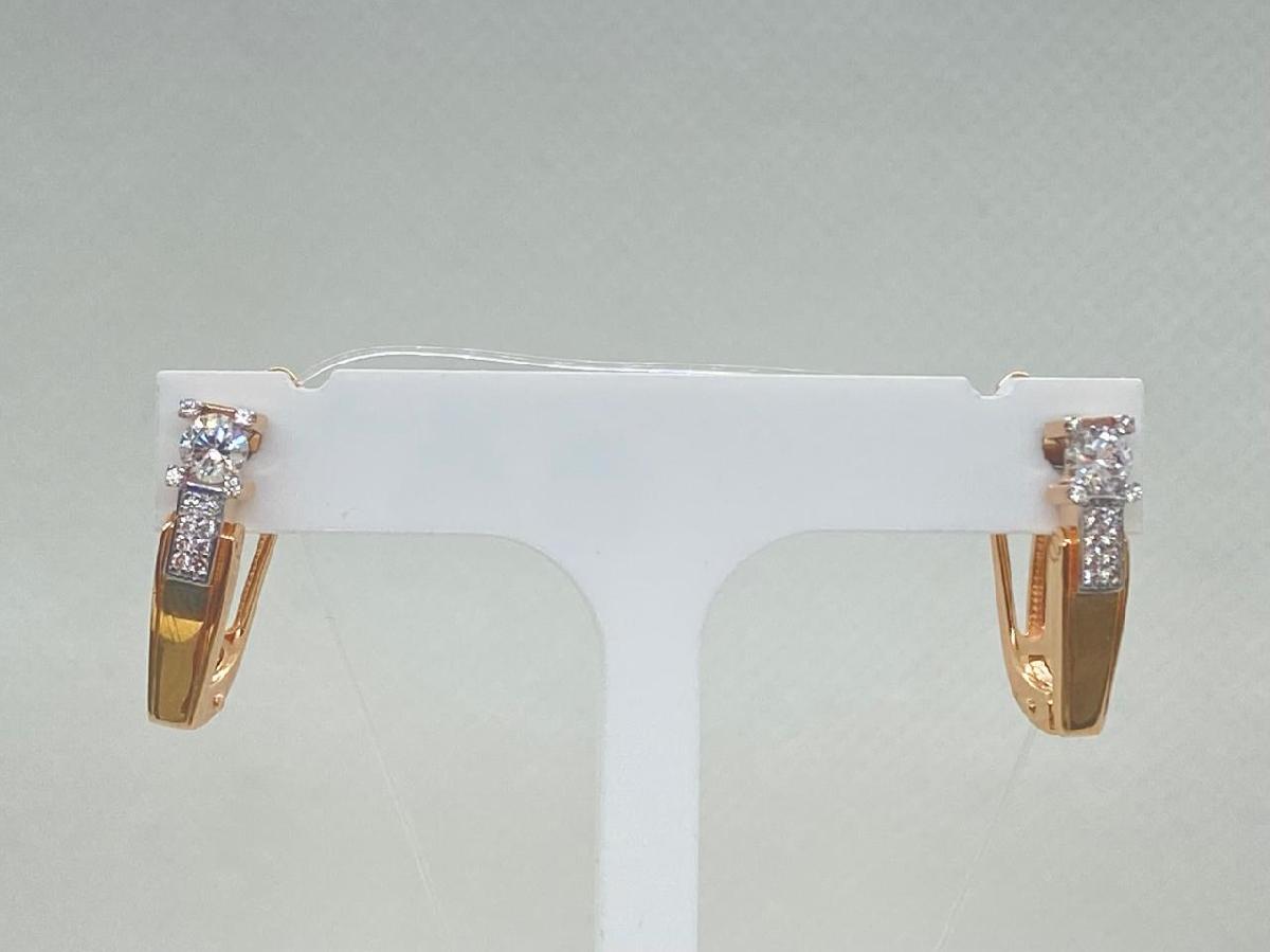 СЕРЬГИ С КАМНЯМИ (Au 585)