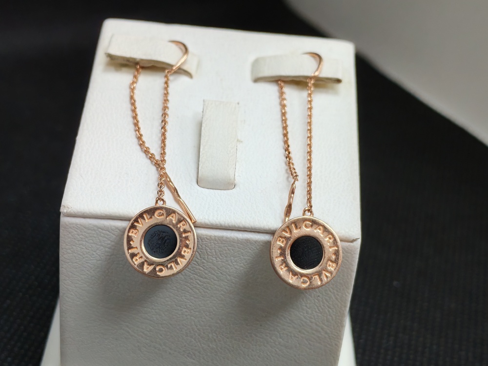 СЕРЬГИ ПРОДЕВКИ с камнем (Au 585)